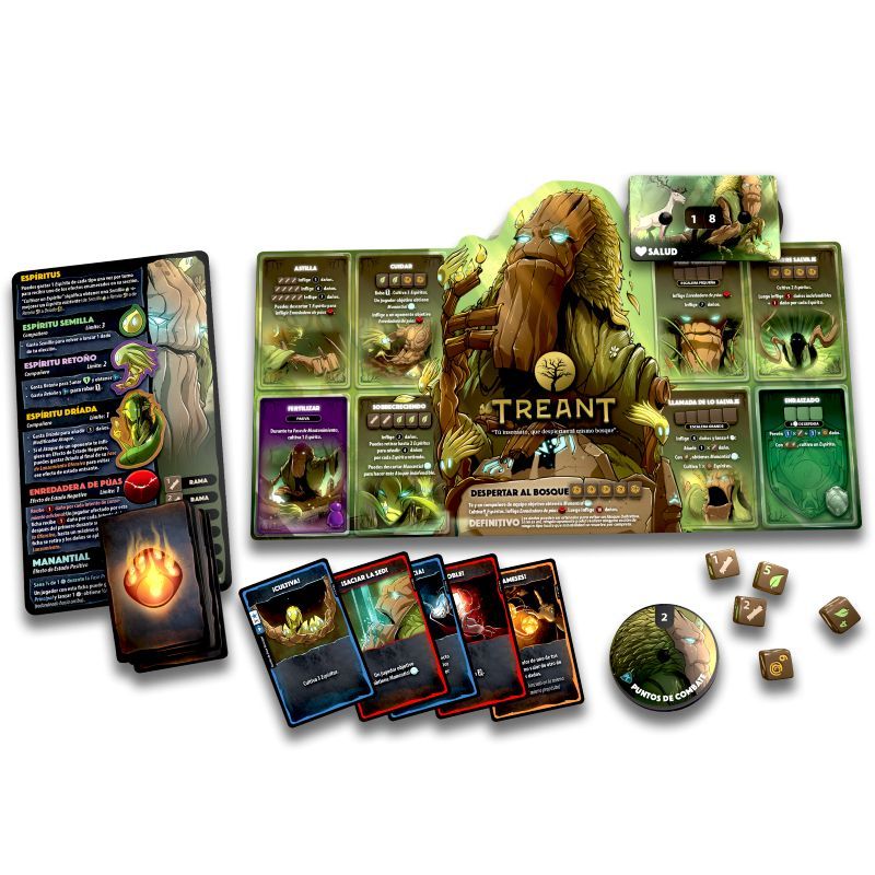 Dice Throne 4 Ninja vs Treant El Patio Geek