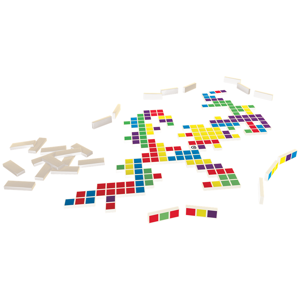 Zygomatic | Chromino Smallbox | Brädspel | Från 6 år | Från 1 till 8 spelare | 30 minuter per match | Spanska och engelska