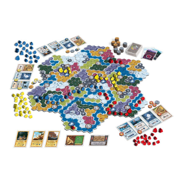Jeu De Société It's A Winderful Kingdom - 1 à 2 Joueurs, 14 Ans Et Plus - Durée 45 Min - Version FR Neuve