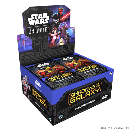 Star Wars Unlimited - Shadows of the Galaxy Booster Display (Español)