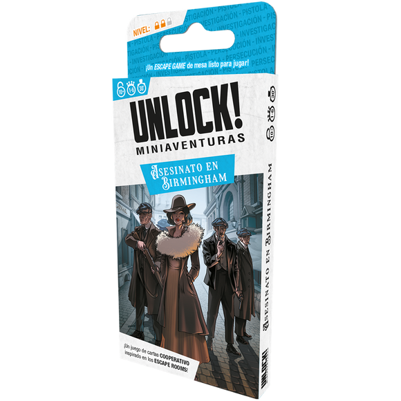 Unlock! Miniaventuras - Asesinato en Birmingham