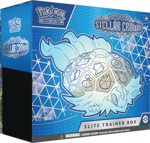 Pokemon TCG Scarlet & Violet - Stellar Crown - Elite Trainer Box English