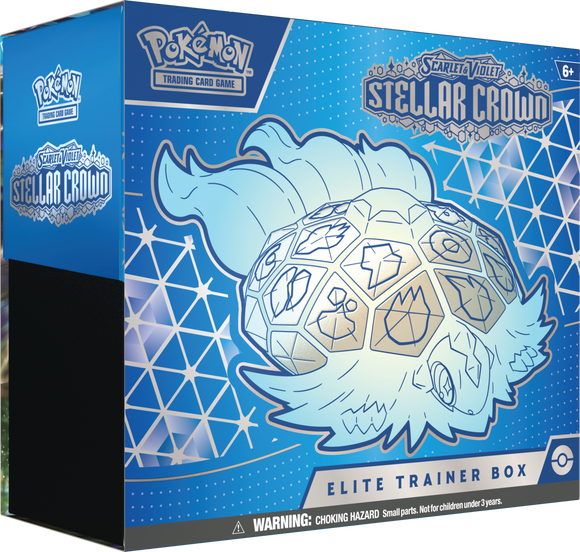 Pokemon TCG Scarlet & Violet - Stellar Crown - Elite Trainer Box English