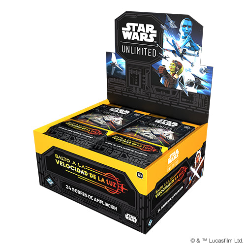 Star Wars Unlimited - Jump to Lightspeed Booster Display (Español)