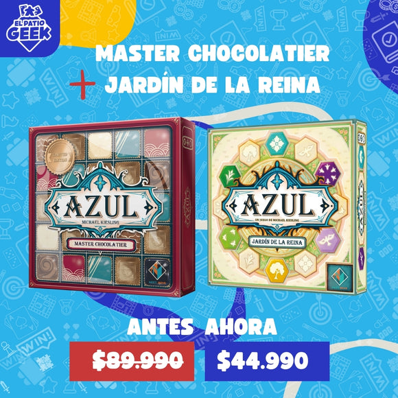 Pack: Azul Master Chocolatier + Azul Jardín de la Reina