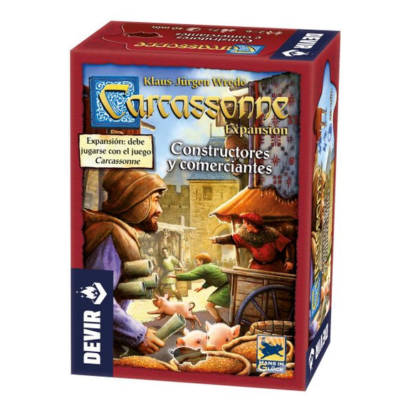 Carcassonne: Constructores y Comerciantes (2da edición)