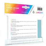 GG: Clear Sleeves - Standard Card Game Value Pack 200 (66 x 91 mm)