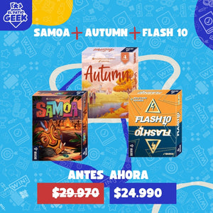 Pack: Samoa 🌴, Autumn 🍂 y Flash 10 ⚡