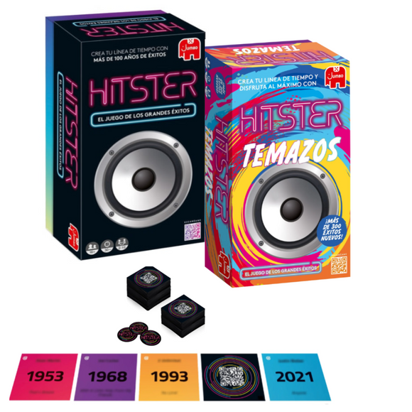 Pack: Hitster (Clasico + Temazos)