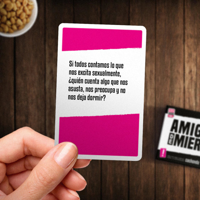 juego cartas preguntas amigos
