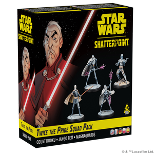 STAR WARS SHATTERPOINT - TWICE THE PRIDE, COUNT DOOKU SQUAD PACK