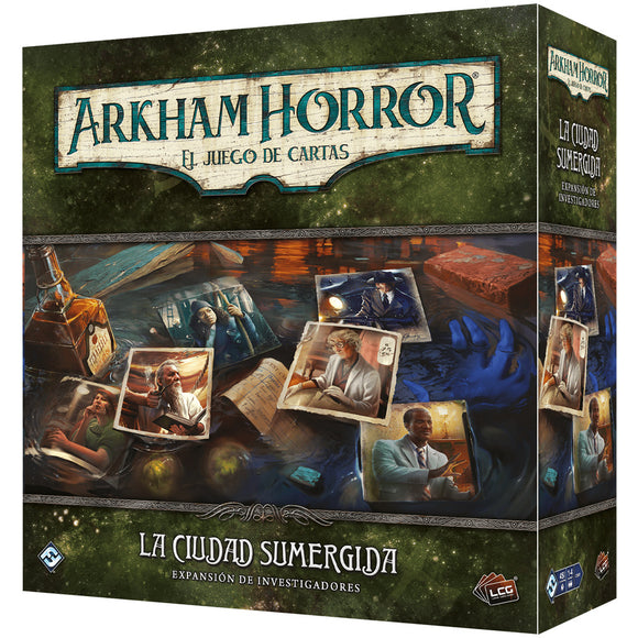 ARKHAM HORROR LCG - LA CIUDAD SUMERGIDA EXP. INVESTIGADORES