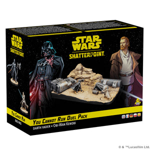 STAR WARS SHATTERPOINT - YOU CANNOT RUN DUEL PACK