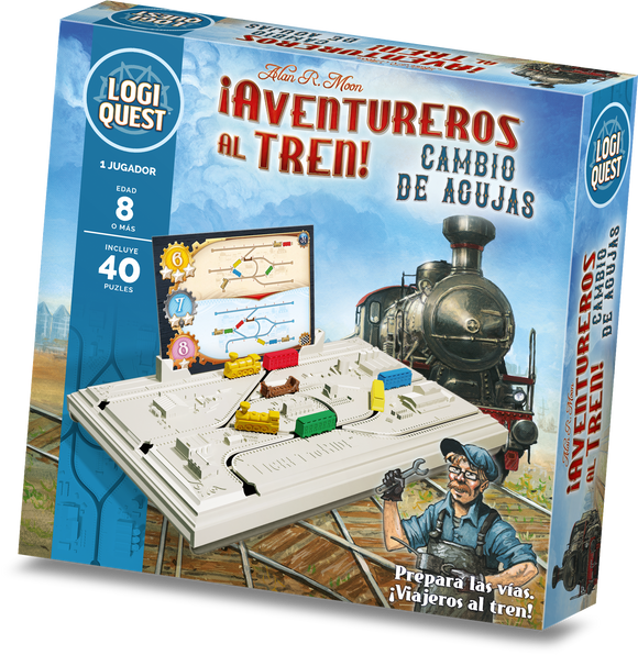 Logiquest ¡Aventureros al Tren! Cambio de Agujas