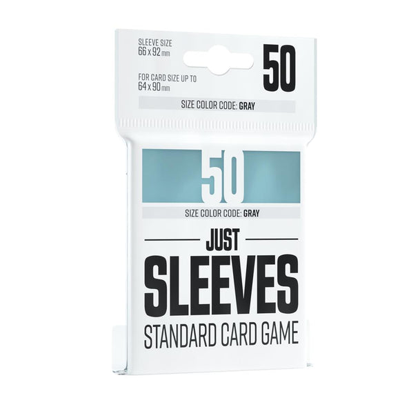 GG Just Sleeves Clear Sleeves - Standard ( 66 x 92 mm)