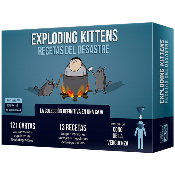 Exploding Kittens: Recetas del Desastre