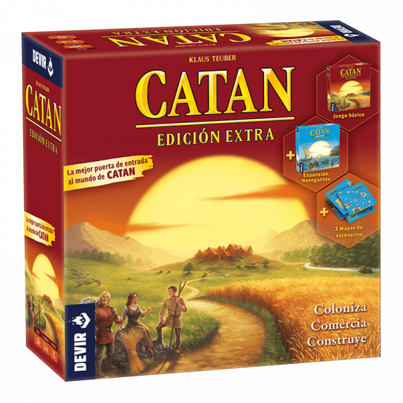 Catan Edición Extra (Básico + Navegantes)