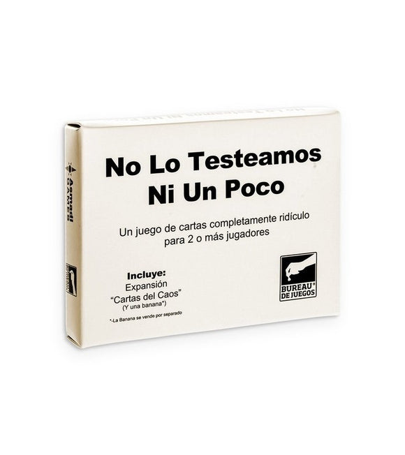 No Lo Testeamos Ni Un Poco